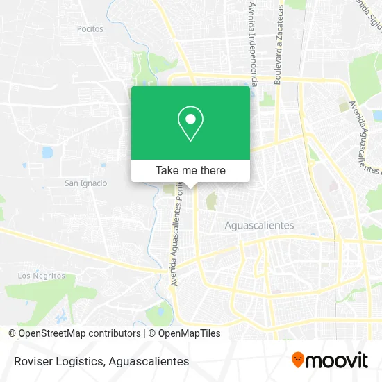 Roviser Logistics map
