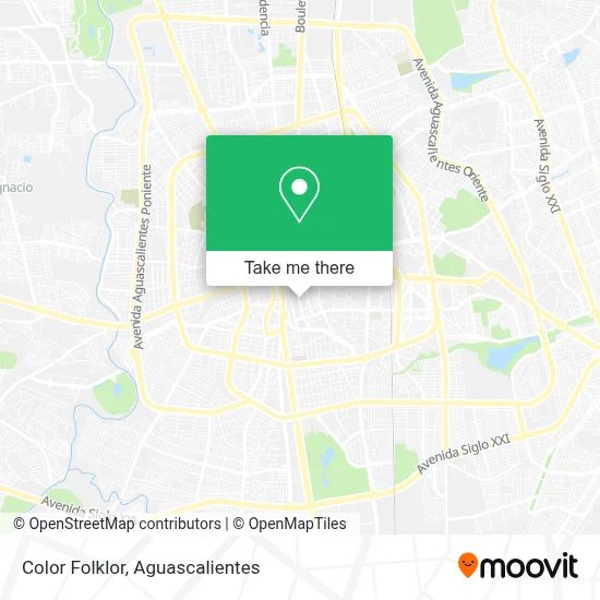 Color Folklor map