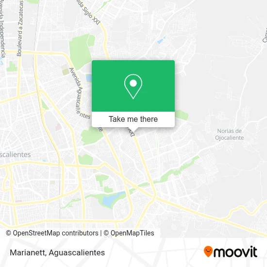 Marianett map