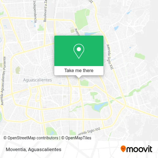 Moventia map