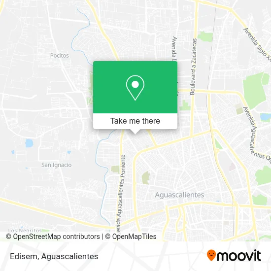 Edisem map