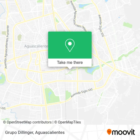 Grupo Dillinger map