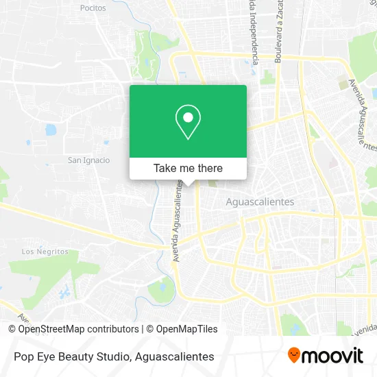 Pop Eye Beauty Studio map