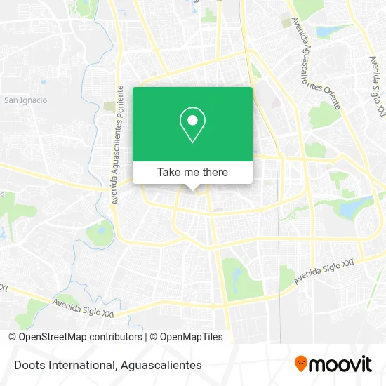 Doots International map