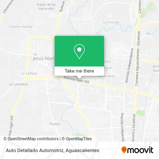 Auto Detallado Automotriz map