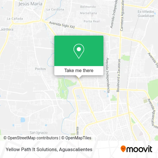 Yellow Path It Solutions map