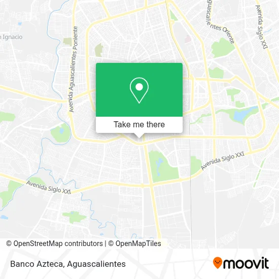Banco Azteca map