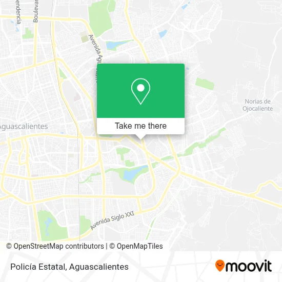 Policía Estatal map