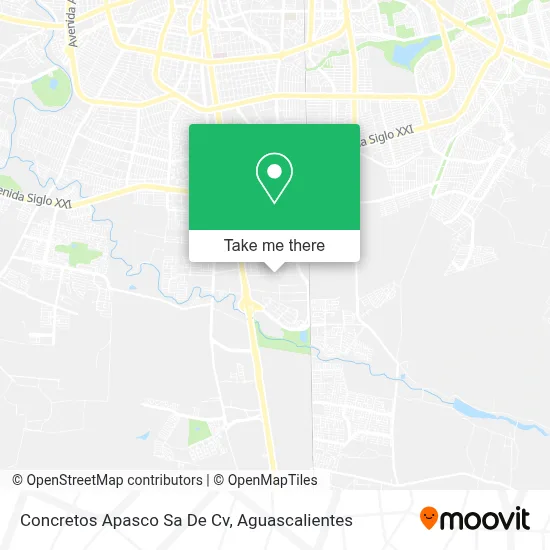 Concretos Apasco Sa De Cv map