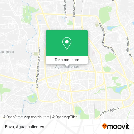 Bbva map