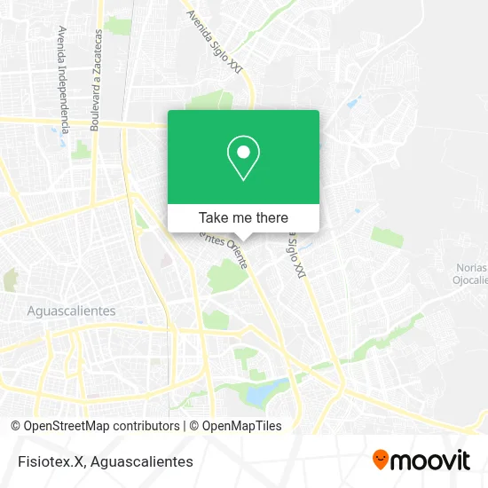 Fisiotex.X map