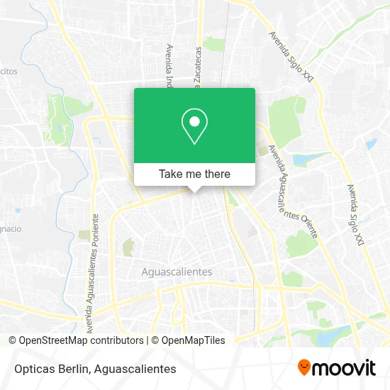 Opticas Berlin map