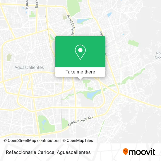 Refaccionaria Carioca map