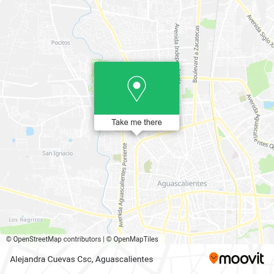Alejandra Cuevas Csc map