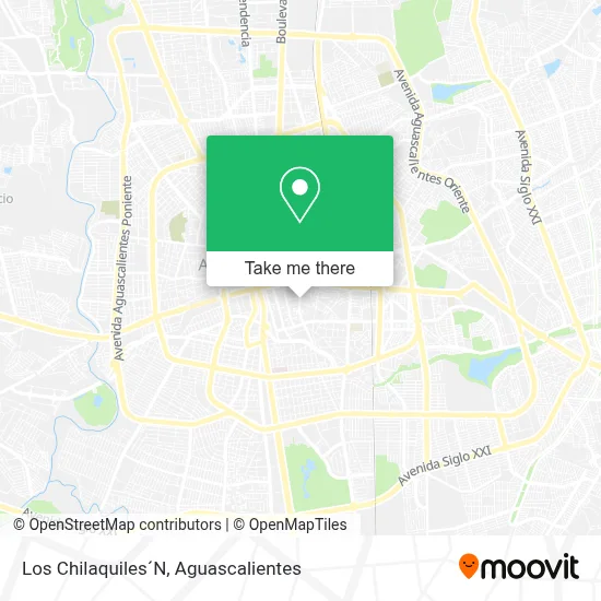 Los Chilaquiles´N map