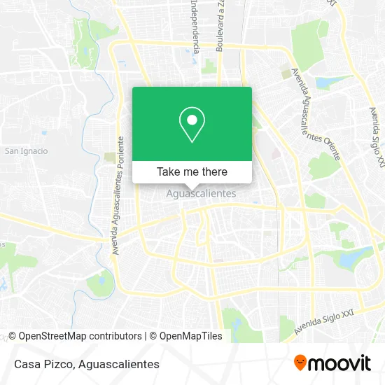 Casa Pizco map