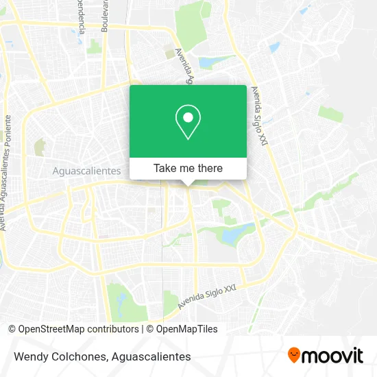 Wendy Colchones map