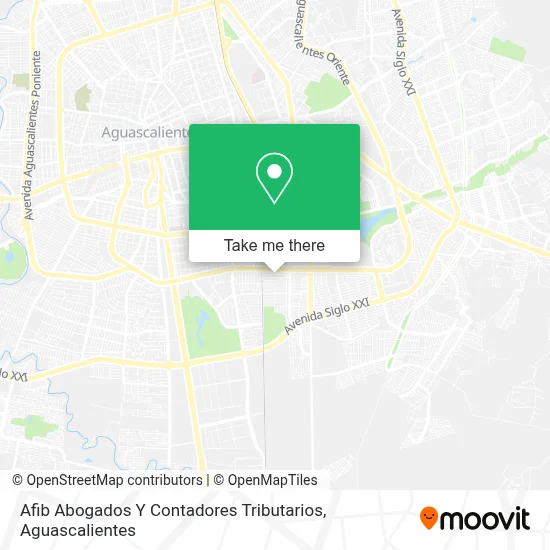 Afib Abogados Y Contadores Tributarios map