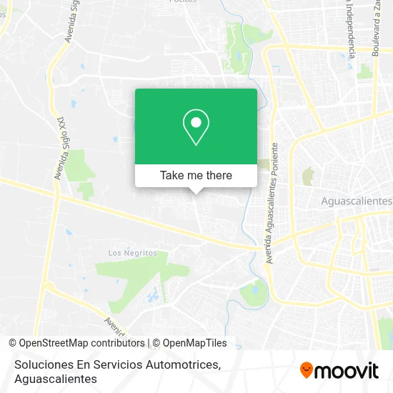 Soluciones En Servicios Automotrices map