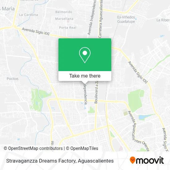 Stravaganzza Dreams Factory map
