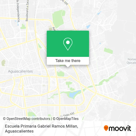 Escuela Primaria Gabriel Ramos Millan map