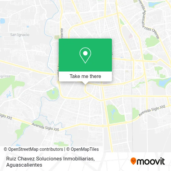 Ruiz Chavez Soluciones Inmobiliarias map