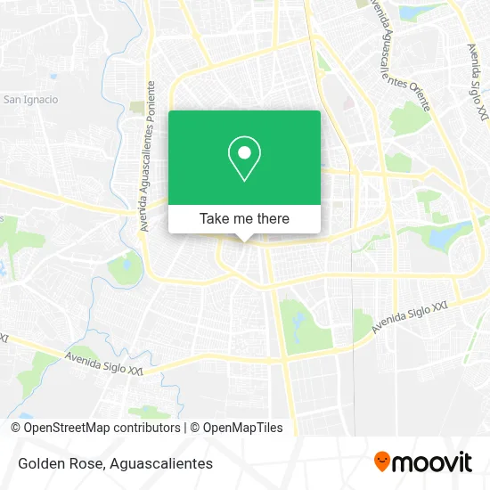 Golden Rose map
