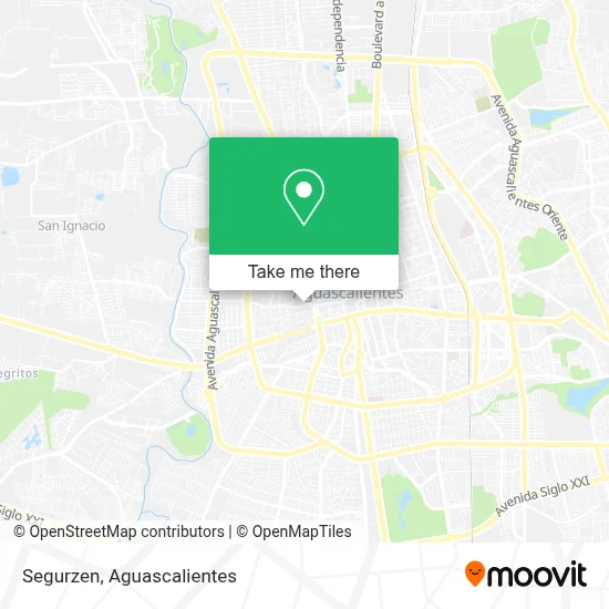 Segurzen map