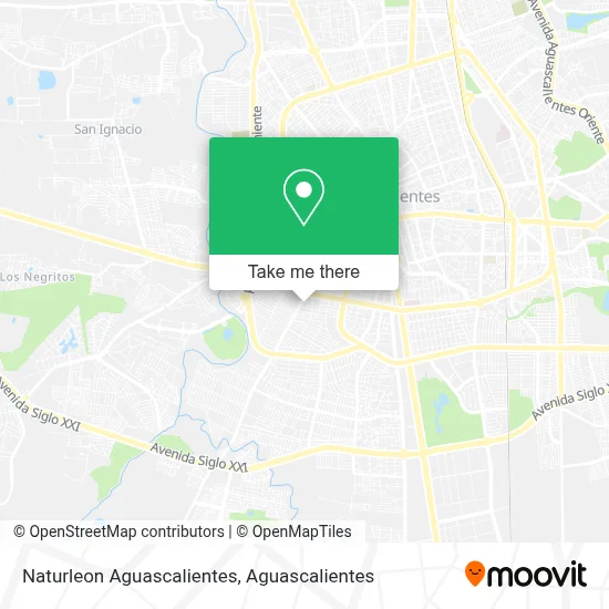 Naturleon Aguascalientes map