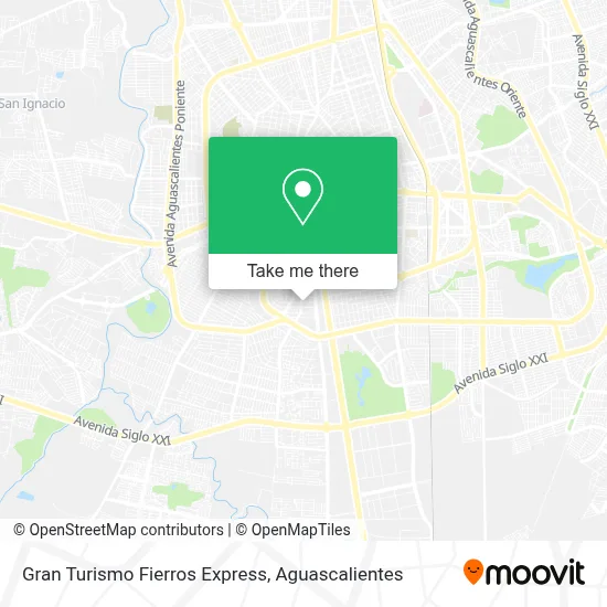 Gran Turismo Fierros Express map