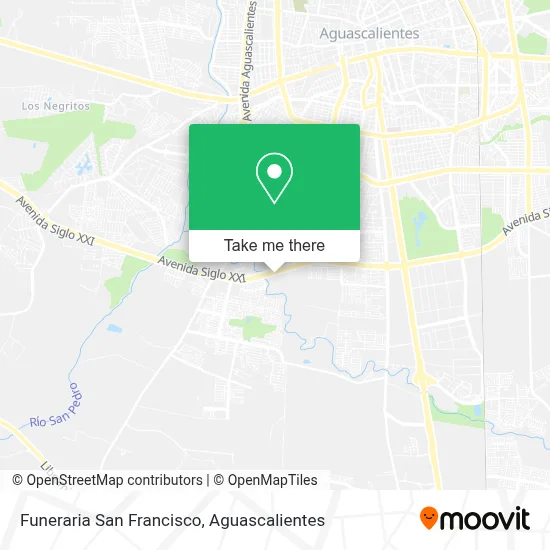 Funeraria San Francisco map