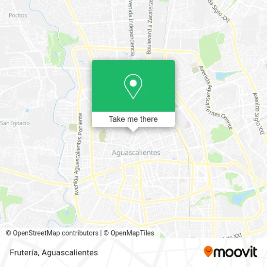 Frutería map