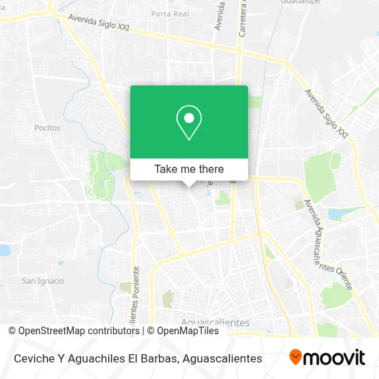 Ceviche Y Aguachiles El Barbas map
