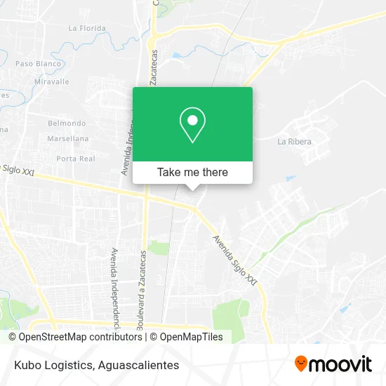 Kubo Logistics map