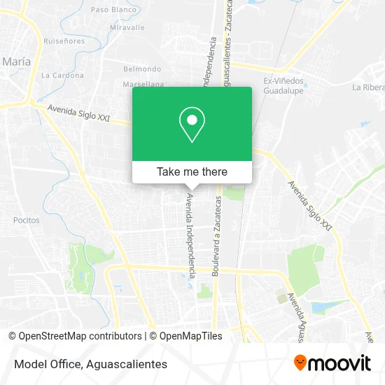 Model Office map