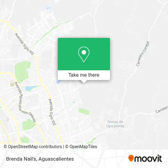 Brenda Nail's map