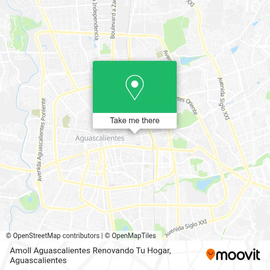 Amoll Aguascalientes Renovando Tu Hogar map