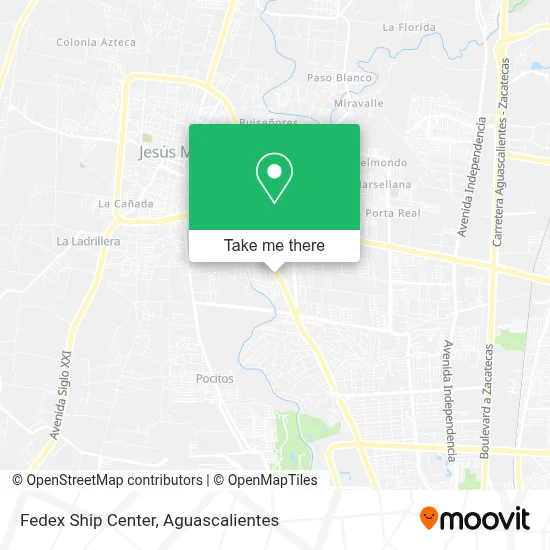 Fedex Ship Center map