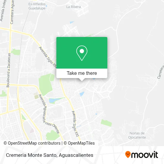 Cremeria Monte Santo map