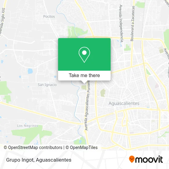 Grupo Ingot map