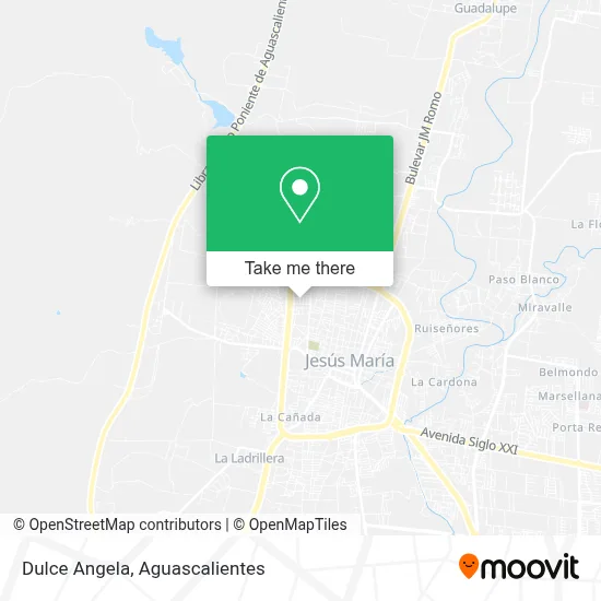 Dulce Angela map