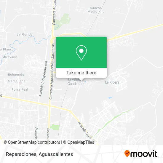 Reparaciones map