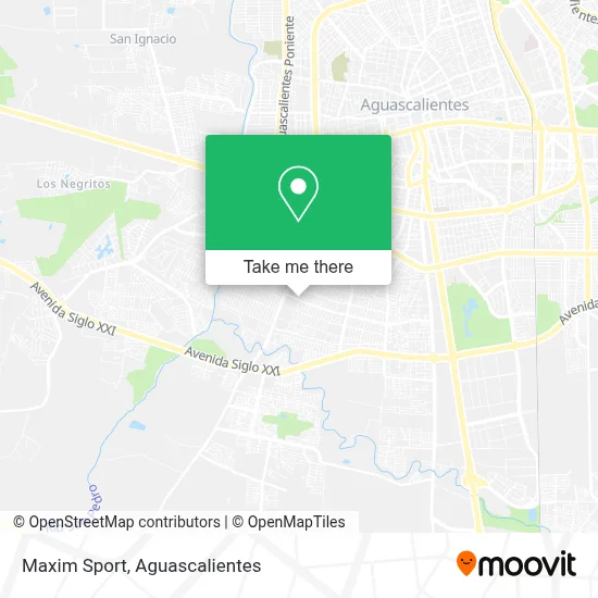 Maxim Sport map