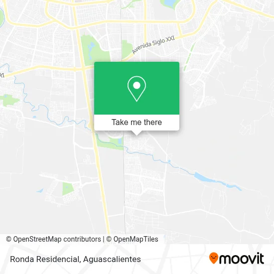 Ronda Residencial map