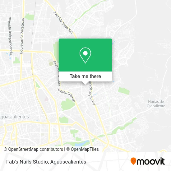 Fab's Nails Studio map