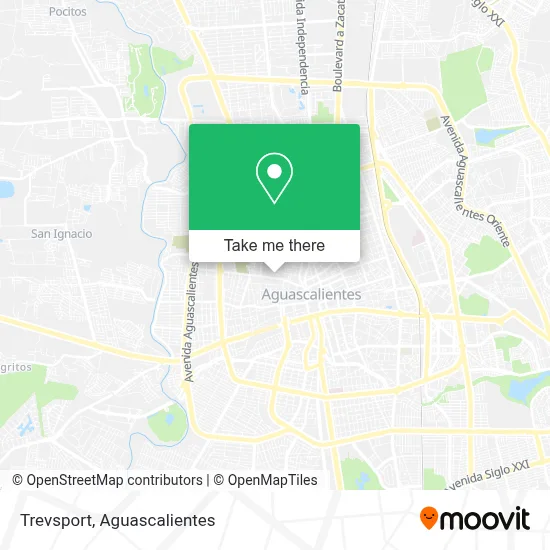 Trevsport map