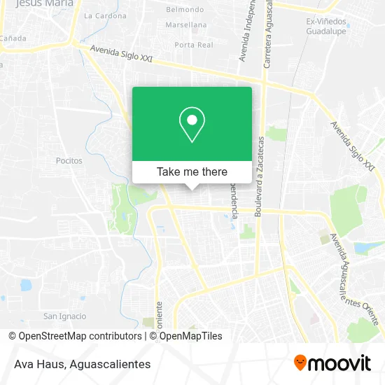 Ava Haus map