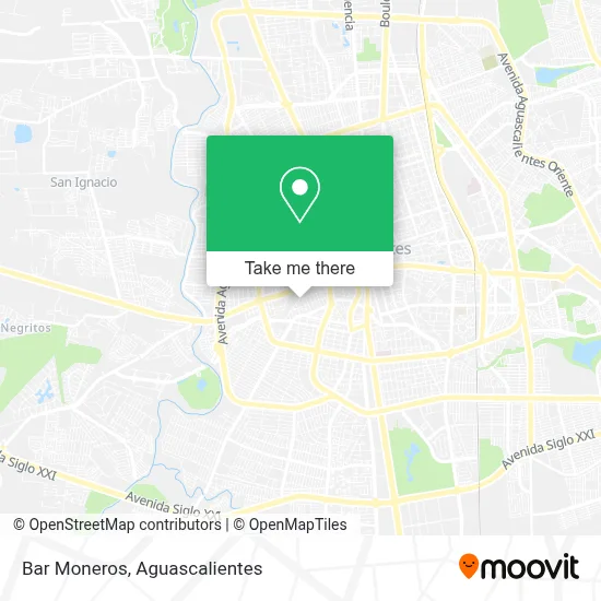 Bar Moneros map