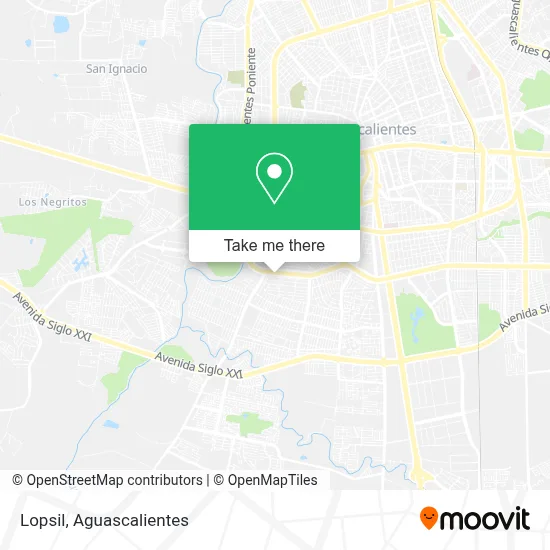 Lopsil map