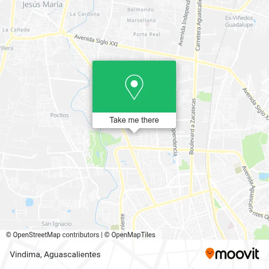 Vindima map